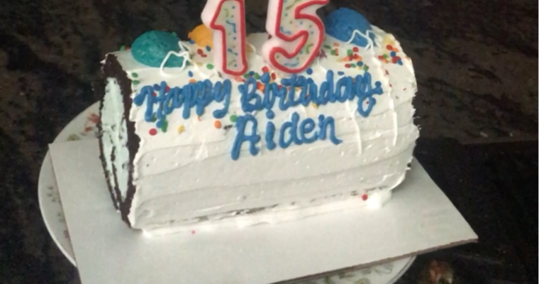 Aiden’s 15th Birthday