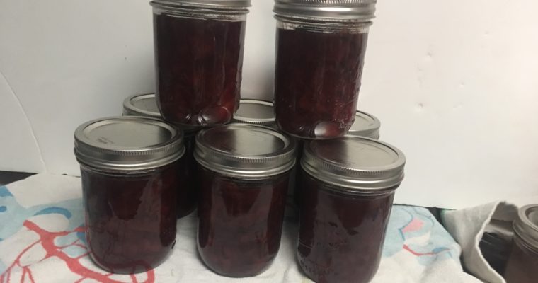 Homemade Plum Jam made with …