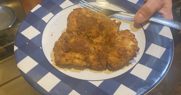 We Tried Our Hand At Breaded Chicken
